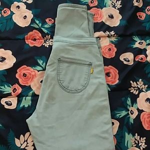 High waisted skinny jeans